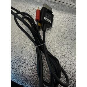Official OEM Microsoft Xbox‎ 360 AV Composite Audio/Video Cable RCA